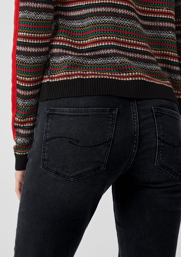 QS designed by Stretchjeans 2005769 32 | 97Z6 black deni | 