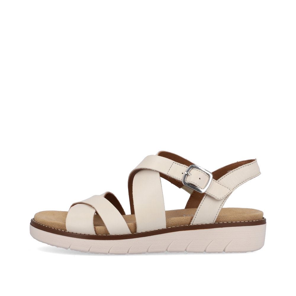 Remonte Damen Riemchensandalen hellbeige S13  D2060-60 
