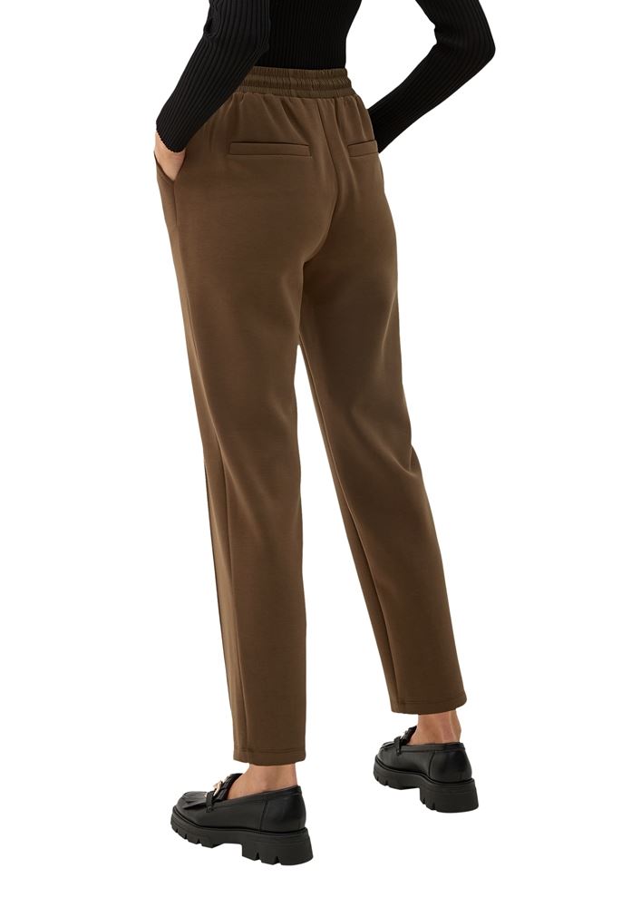 s.Oliver Jogpants mit Ziernaht grau, oliv grün S22  2121610 40 | 9999 GREY/BLACK | 