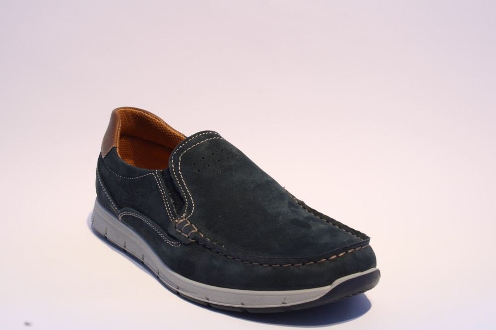 IMAC Herren Slipper Schlupfschuh blau 701500 46 | blu | 