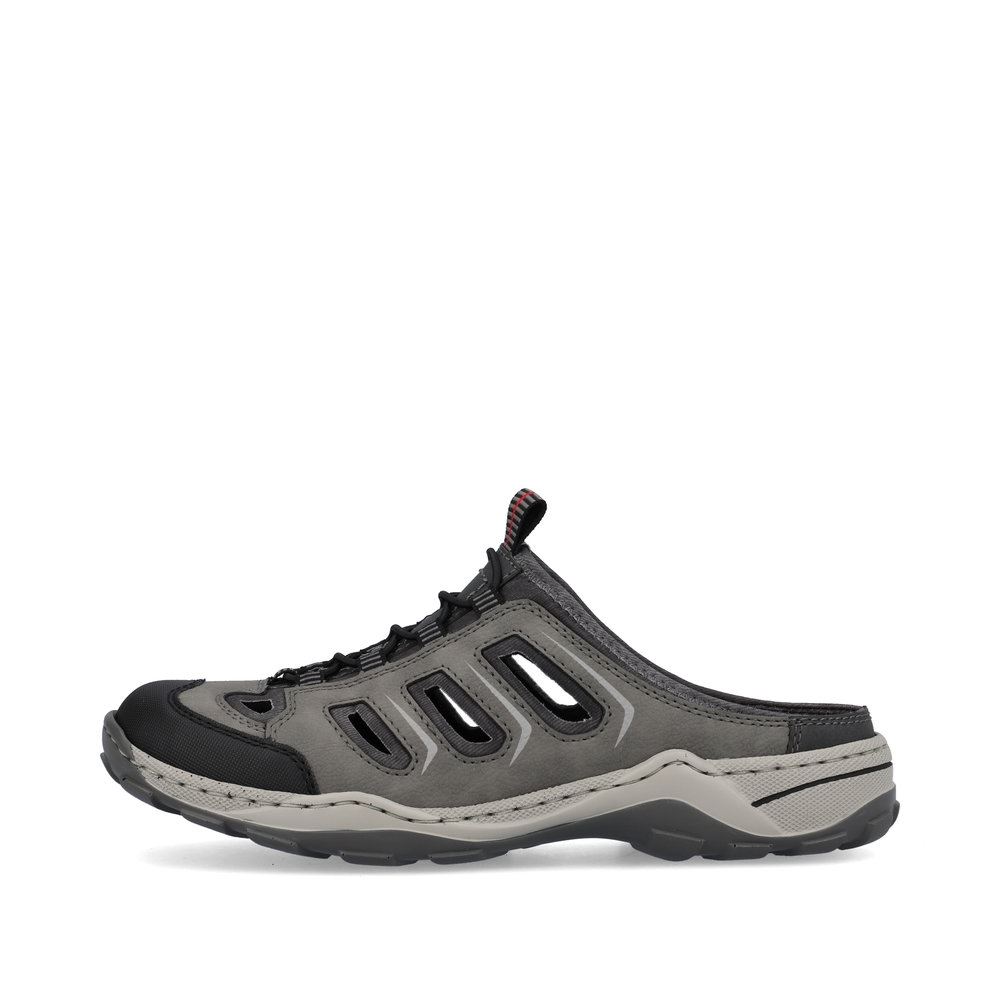 Rieker Herren Clogs mondgrau S13  08051-40 