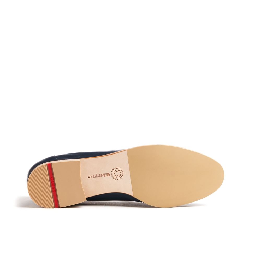 Lloyd Damen Slipper BEA dunkelblau Glattleder S13  11-735-08 