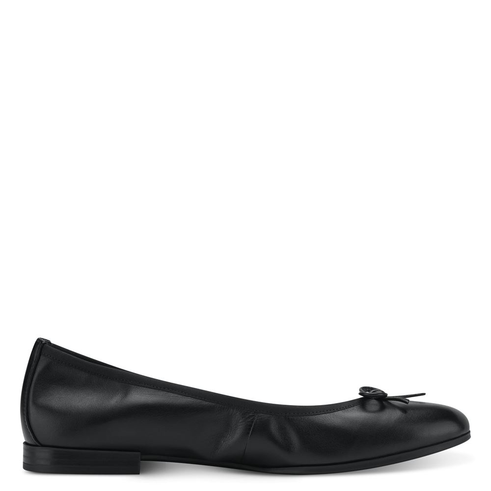 Tamaris Ballerina Leder black S13  1-1-22116-20 