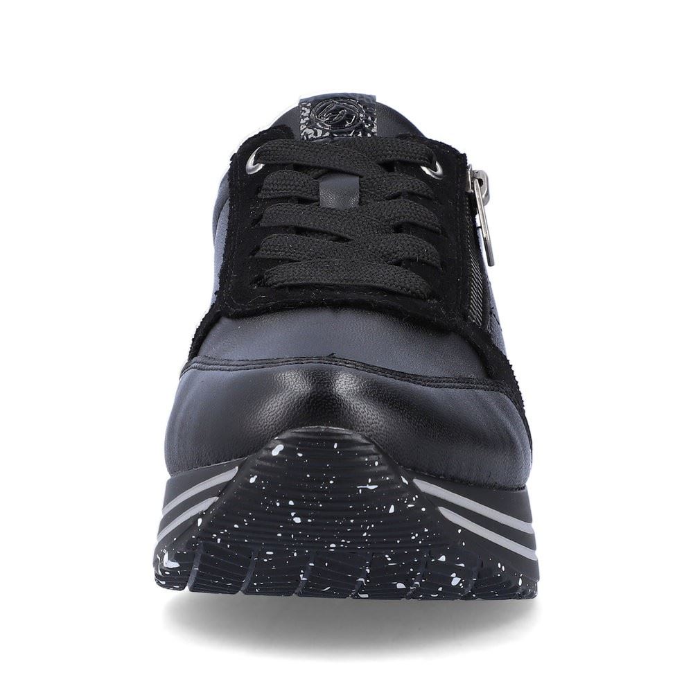 Remonte Sneaker Reißverschluss schwarz S13 D1316-02 38 | schwarz/schwarz | G