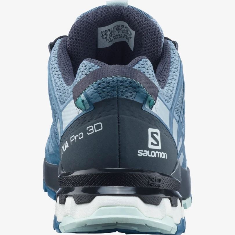 Salomon XA PRO 3D V8 Damen Trailrunning- Schuh blau S13 L41272100 7,5 | blue/ebony | 