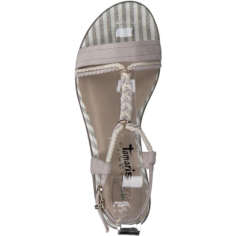Tamaris Sandale sand comb, navy comb S13  1-1-28129-20 