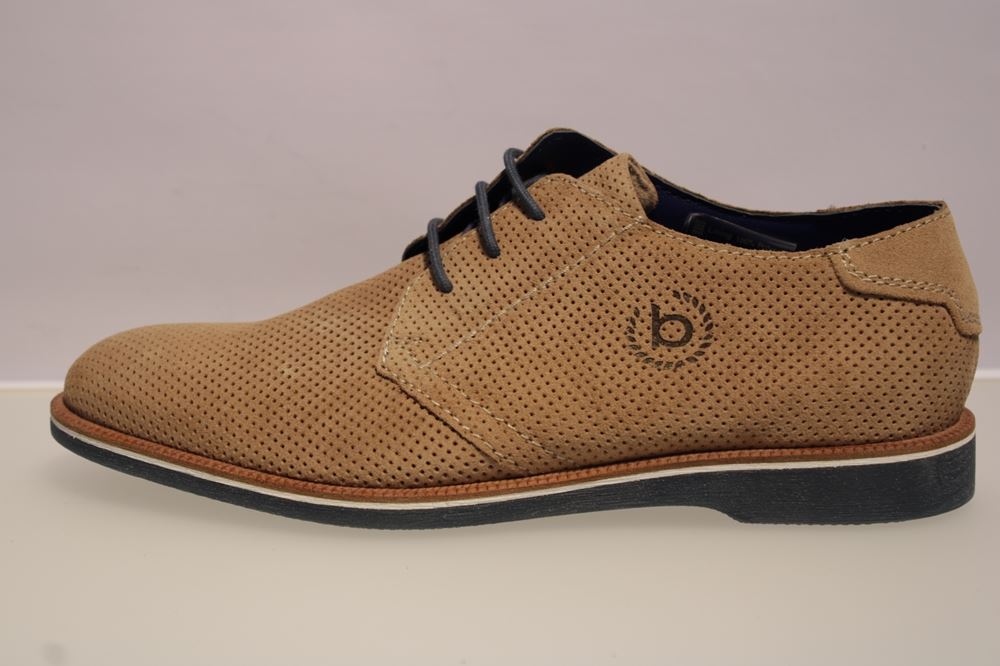 bugatti Herren 311647061400 Derbys, Braun Schnürschuh 311-64706-140 45 | 5300 sand | 