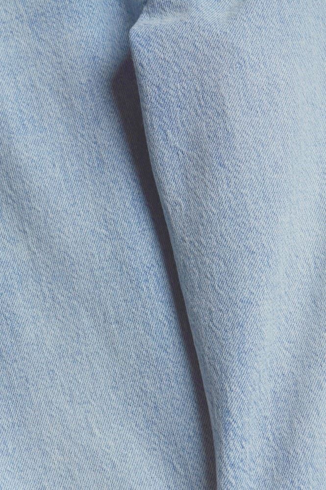 EDC Cropped Jeans Baumwoll- Mix blau S12 022CC1B311 W31 | C903 BLUE LIGHT | 