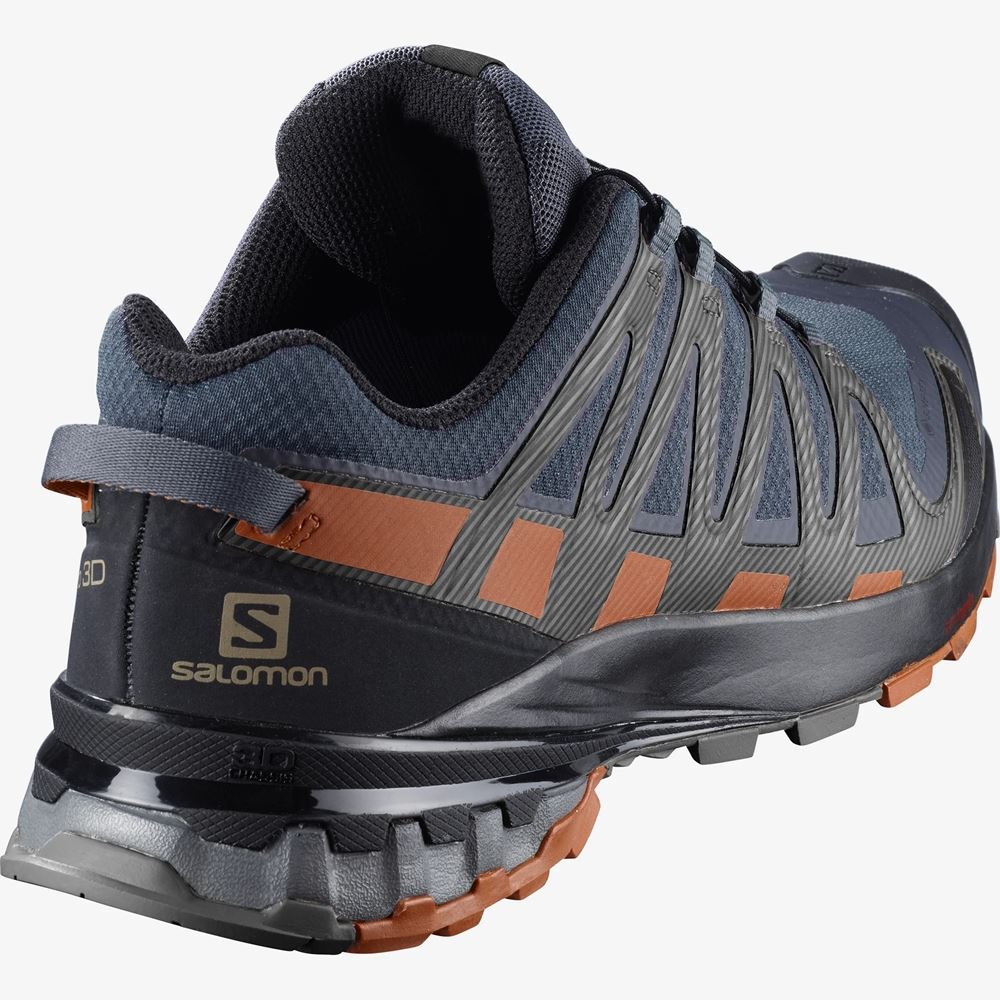 Salomon XA PRO 3D V8 GORE- TEX Wide Herren Trailrunning - Schuh grau S13  L41042800 