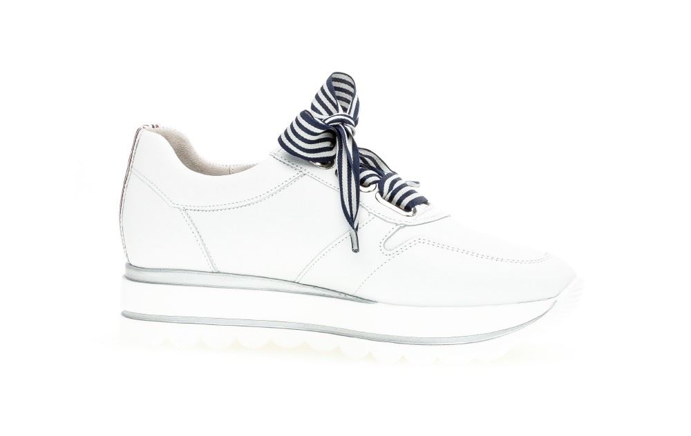 Gabor Sneaker weiß 63.412.21 6,5 | weiss/marine ko | F