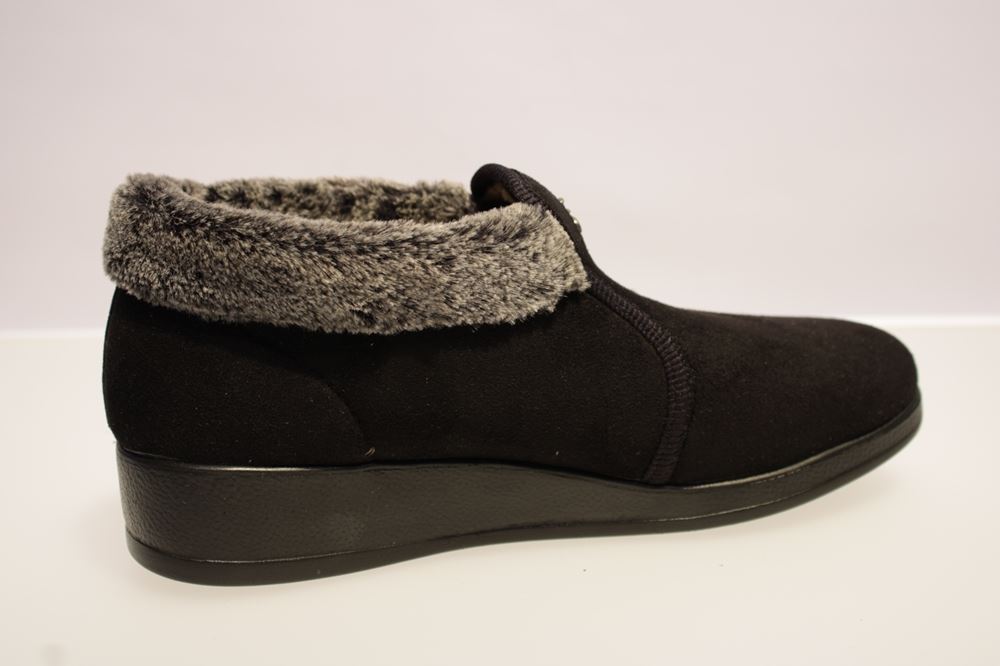 Fly Flot Hausschuhe schwarz 863745 41 | schwarz | 