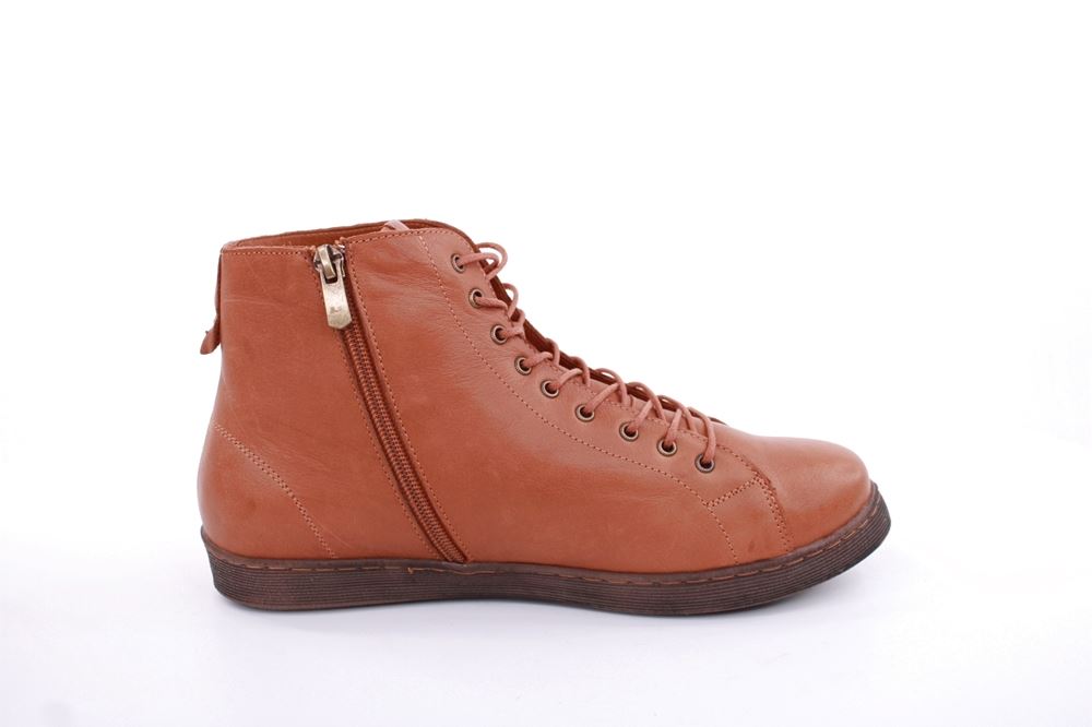 Andrea Conti Damen Stiefeletten Schnürschuh Leder bequem braun S22 0344900201 37 | braun | 