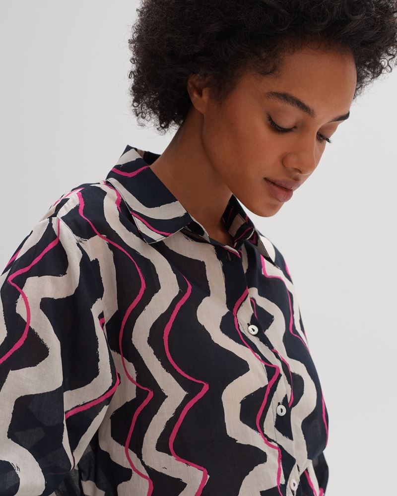 OPUS Printbluse Fumine wave S13 2454911411189 
