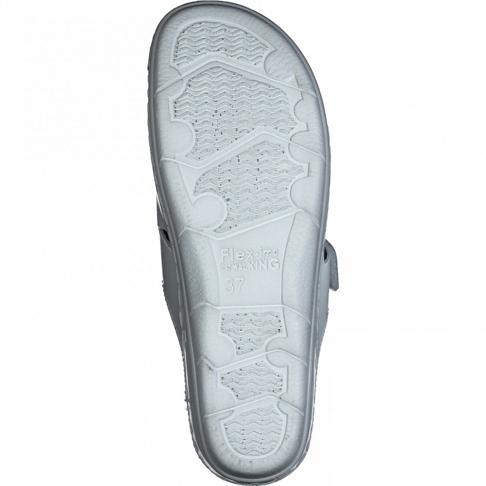 Marco Tozzi Pantolette Leder Klettverschluss weiß 2-2-27512-28 41 | 113 WHITE NAPPA | 