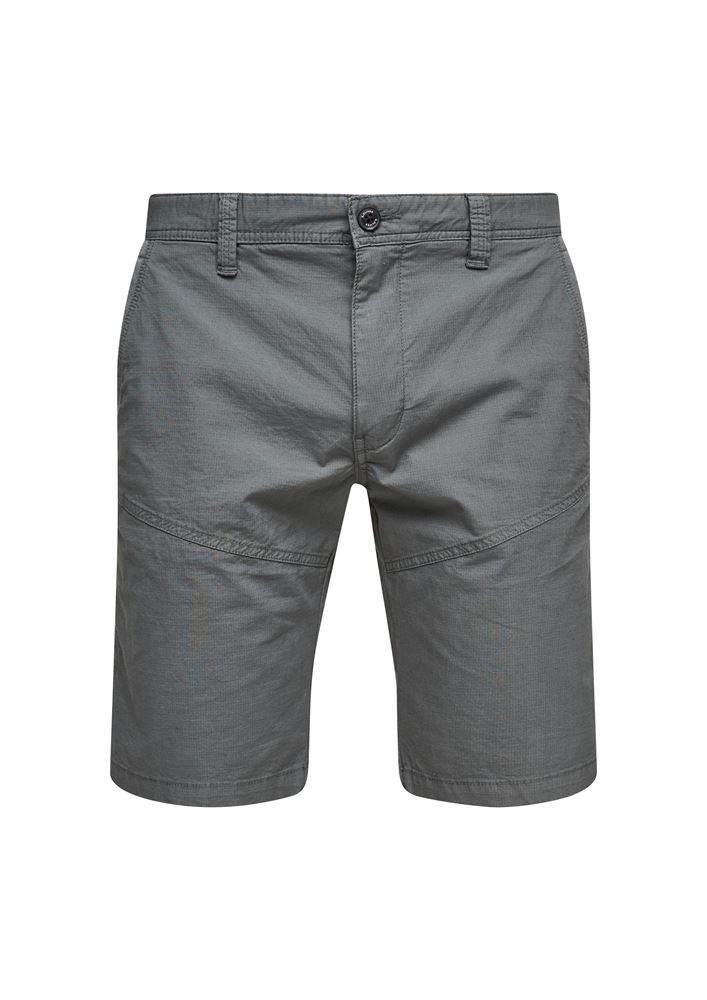 s.Oliver Herren Bermuda Baumwolle grau 2063220 W33 | 9588 grey | 