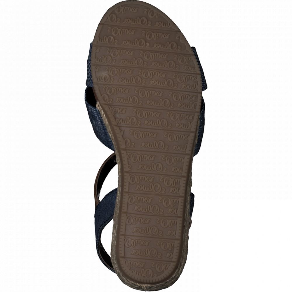 s.Oliver Sandale Kinder blau S12 5-5-48211-28 37 | 816 BLUE COMB | 