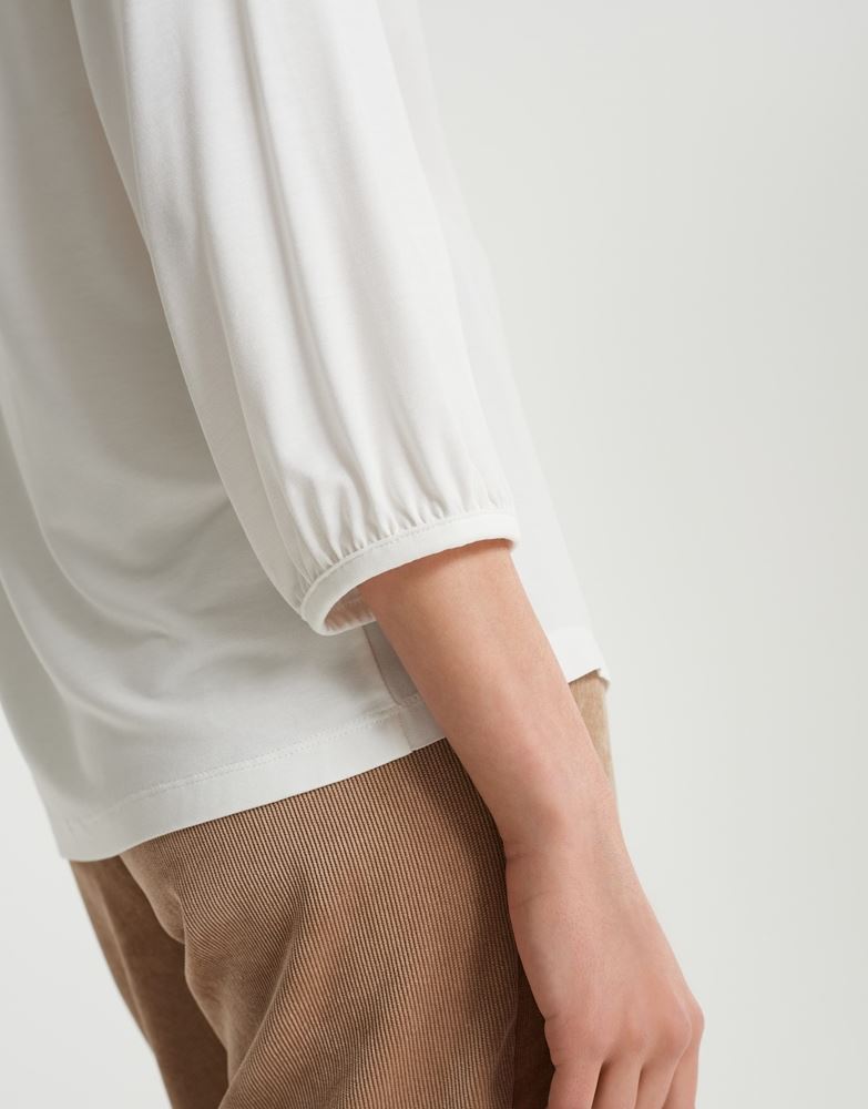 OPUS Shirt Sulese 3/4 Arm milk S22 246499295100 