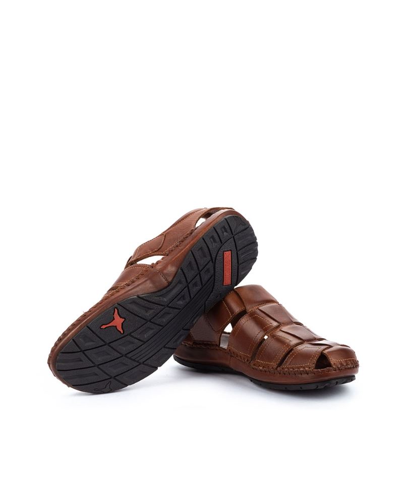 Pikolinos Sandale Klettverschluß braun  06J-5433 
