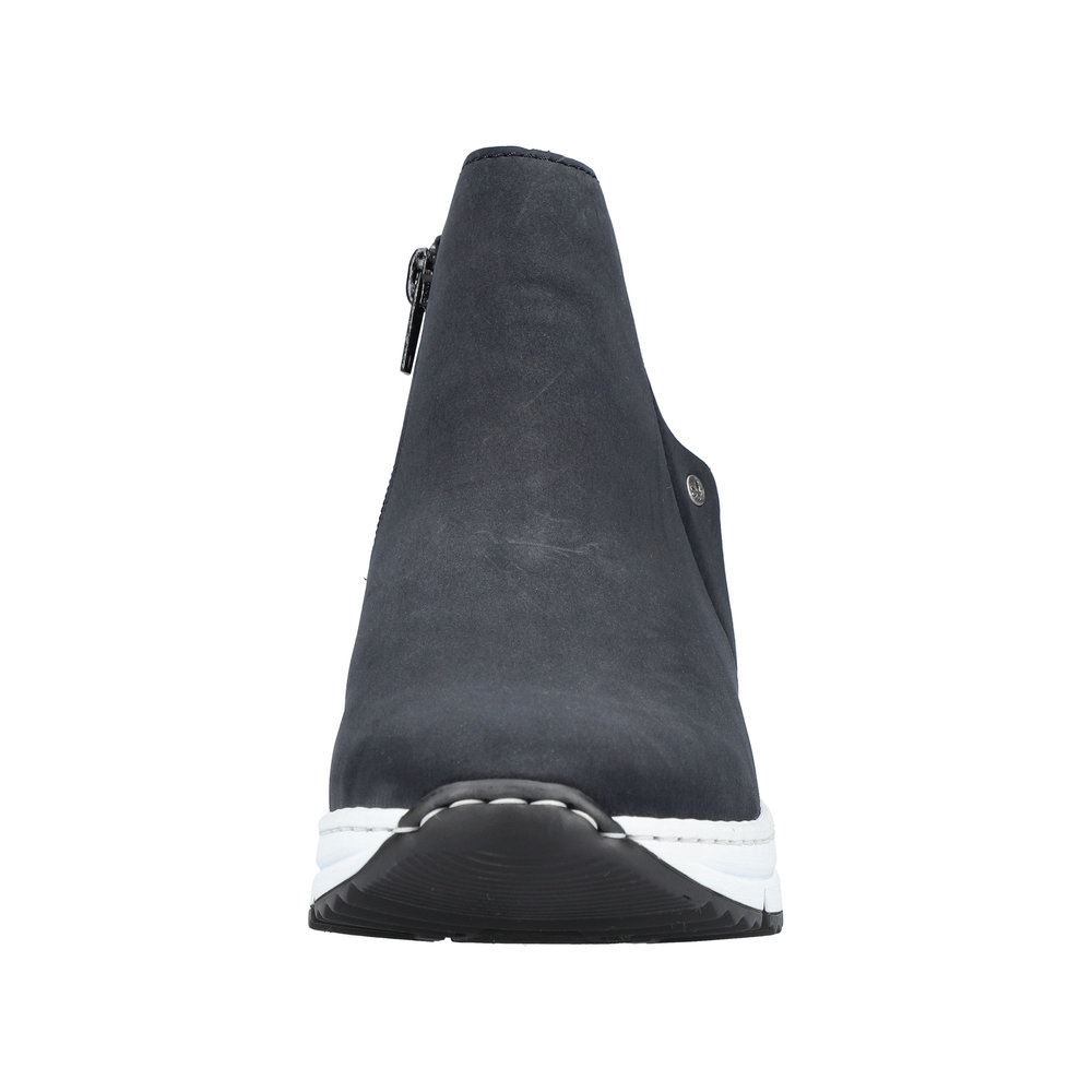 Rieker Antistress Damenboot Keilabsatz blau X6361-14 