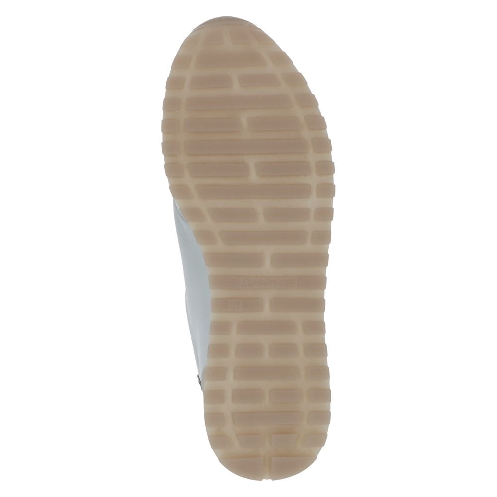 Caprice walking on Air Damen Sneaker Leder Wechselfußbett weiß S13 9-9-23716-20 