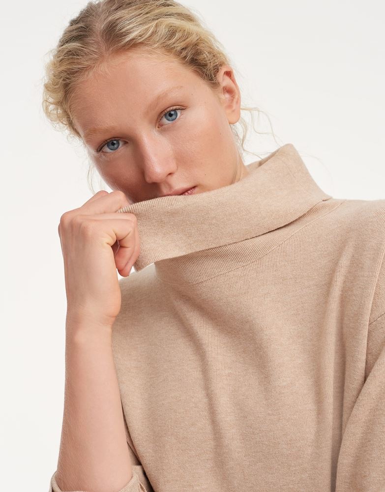 OPUS Strickpullover Punar braun S21 248709444 