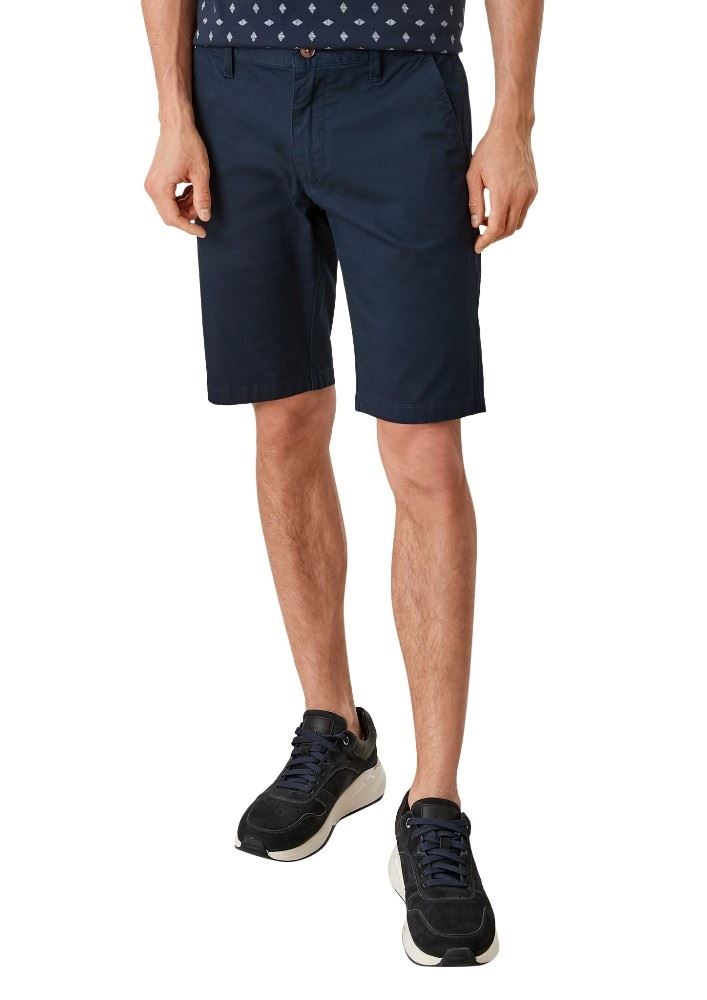 s.Oliver Bemuda Slim Fit Austin blau und hellblau 2113872 