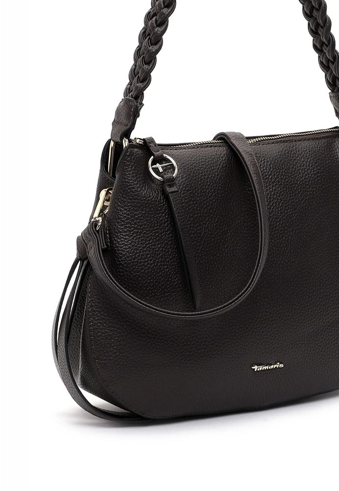 Tamaris Handtasche Judith geflochtner Trageriemen braun S22 31742,200 