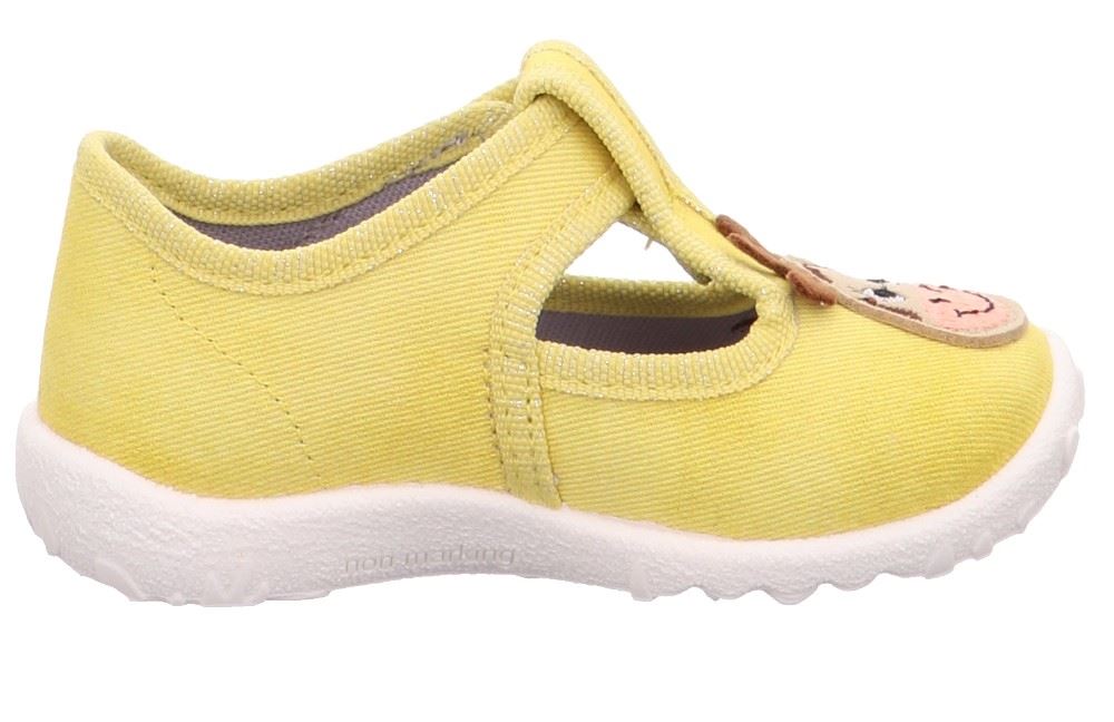 SUPERFIT SPOTTY Kinder Hausschuh gelb 1-009256-6000 