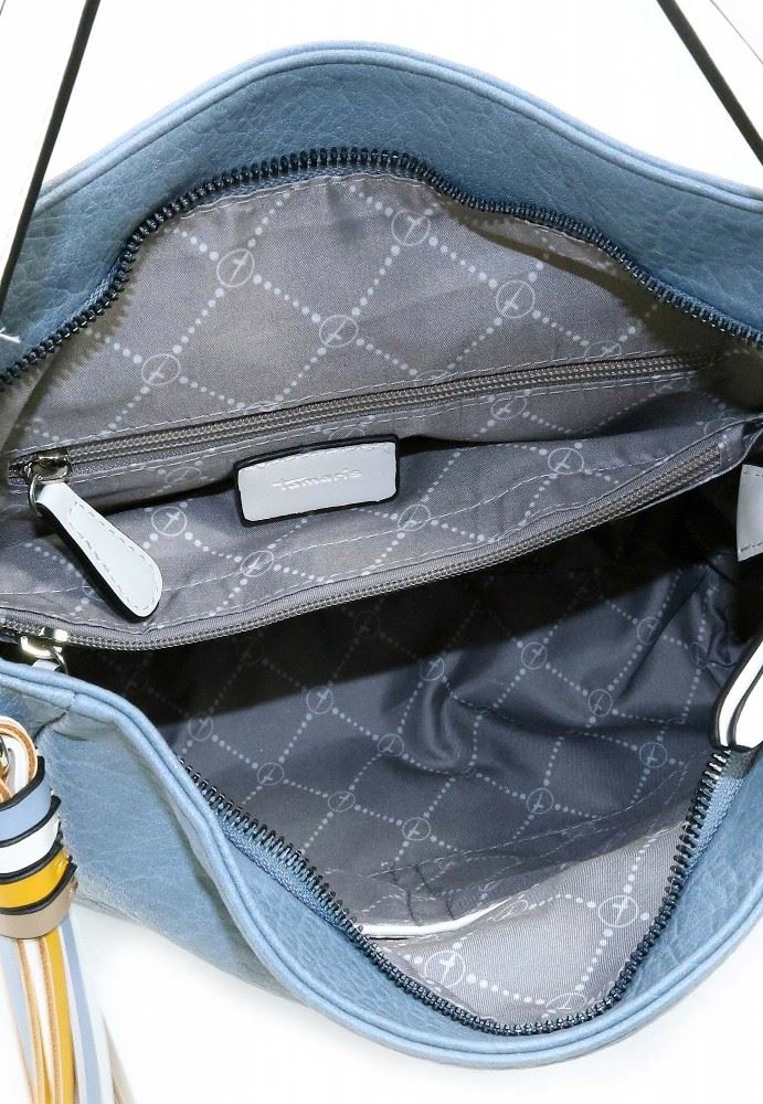 Tamaris Handtasche Christa Reißverschluss blau 31121,530 