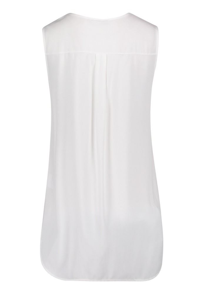Betty Barclay Bluse Top weiß rot 60202587 40 | 1014 Offwhite | 