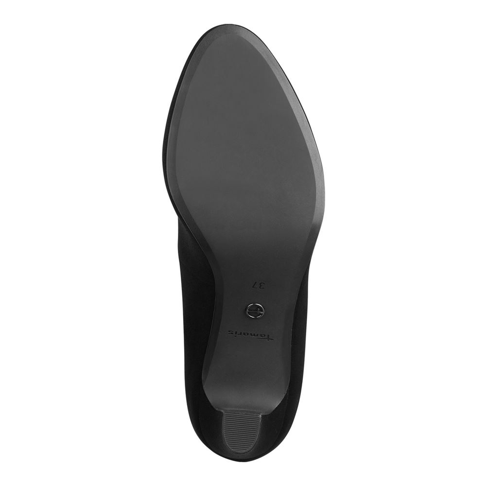 Tamaris Pumps Blockabsatz schwarz S13 1-1-22418-20 39 | 001 BLACK | 