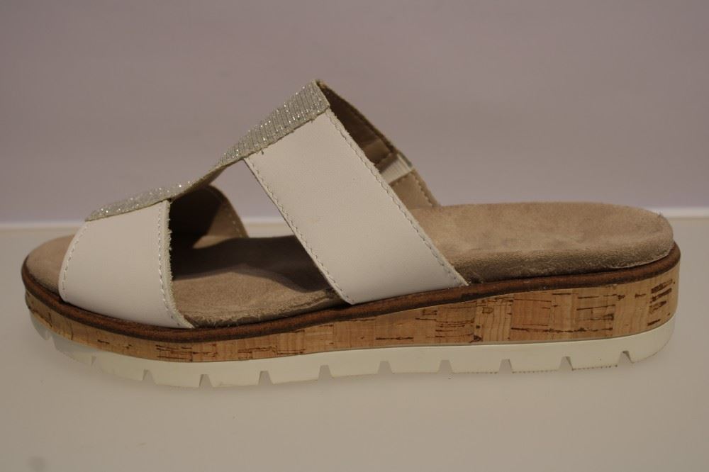Aco Pantolette Mia 11 weiß galaxy 545/7741 