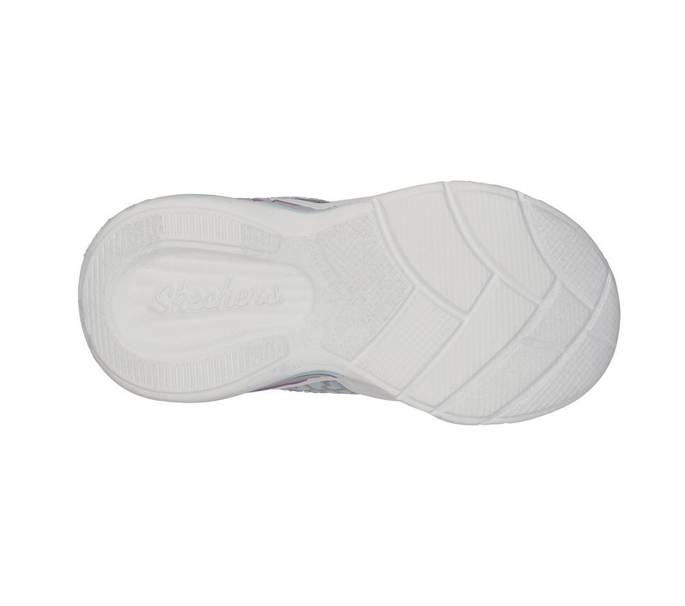 Skechers SWEETHEART LIGHTS LOVELY COLORS Sneaker Kleinkind silber S12 302312N 26 | SMLT | 