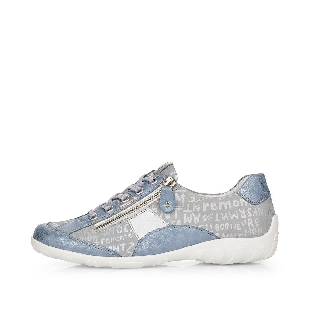 Remonte Schnürschuhe himmelblau S13 R3403-14 