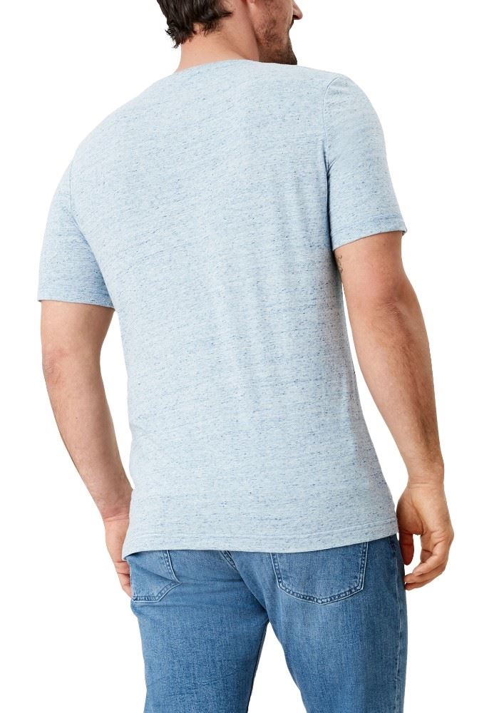 s.Oliver T - Shirt Henleykragen verschiedene Farben 2111329 