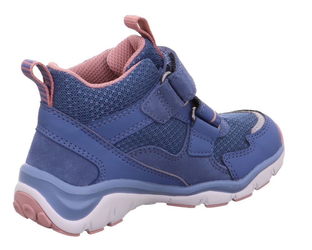 superfit SPORT5 Sneaker wasserdich GoreTex Lauflerner Blau Pink1-000246-8050 