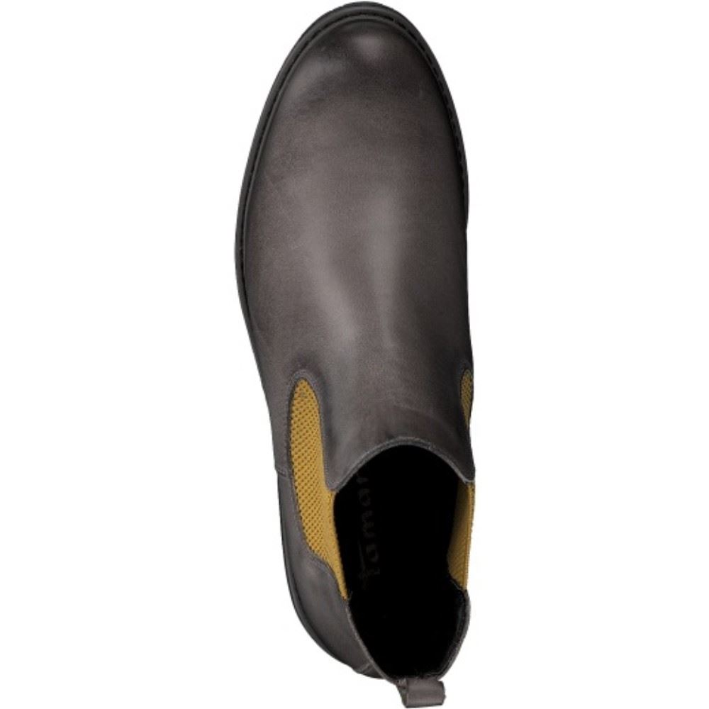Tamaris Leder Chelsea Boots 1-1-25056-25 36 | 299 GREY LEA/SA | 