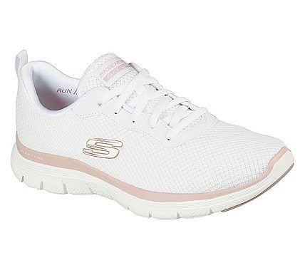 Skechers Flex Appeal 4.0 -Brilliant View Dame Sneaker Schürschuh Waschmaschinenfest schwarz S22 149303 40 | MVE | 
