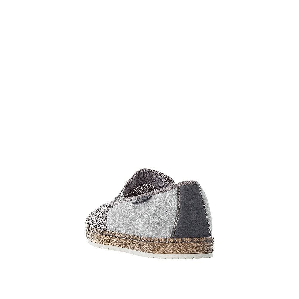Rieker Antistress Herren Slipper grau S12 B5265-43 