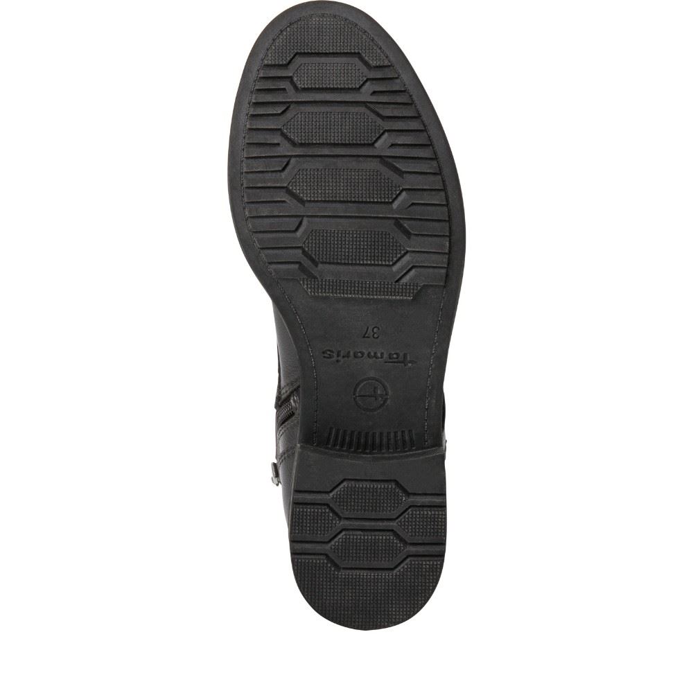 Tamaris Stiefelette Schnürboot TOUCHit Fußbett grau S22  1-1-25107-29 39 | 219 DARK GREY | 