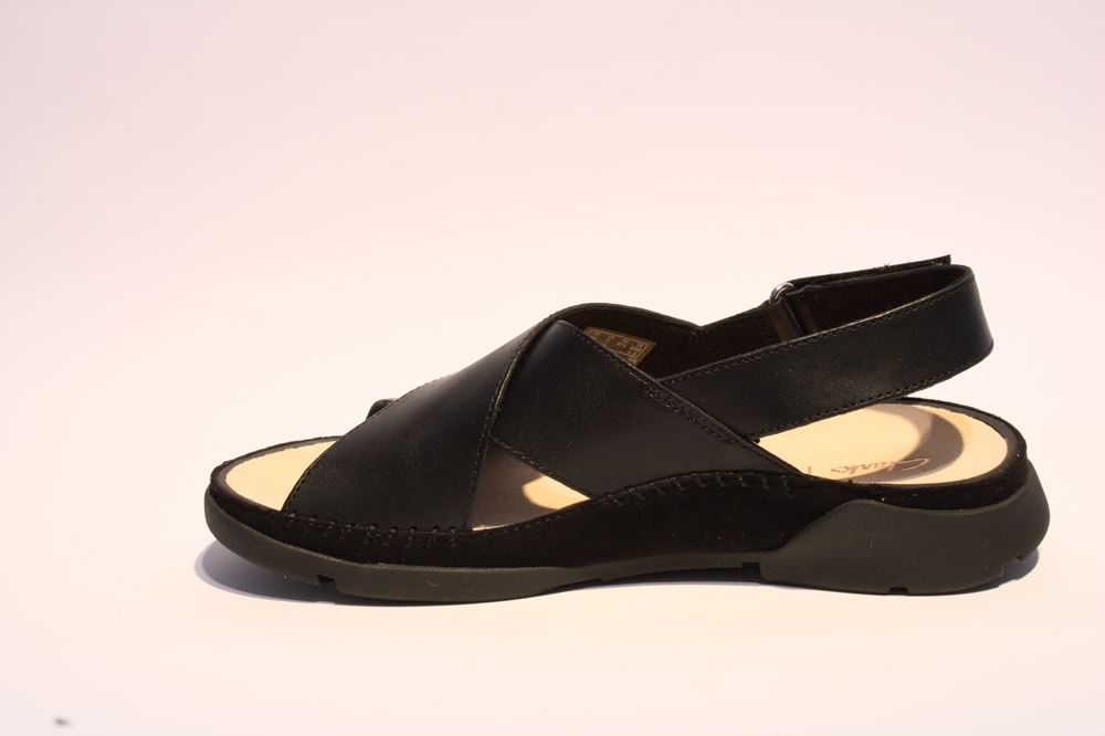 Clarks Tri Alexia Sandale Leder schwarz 26147933 
