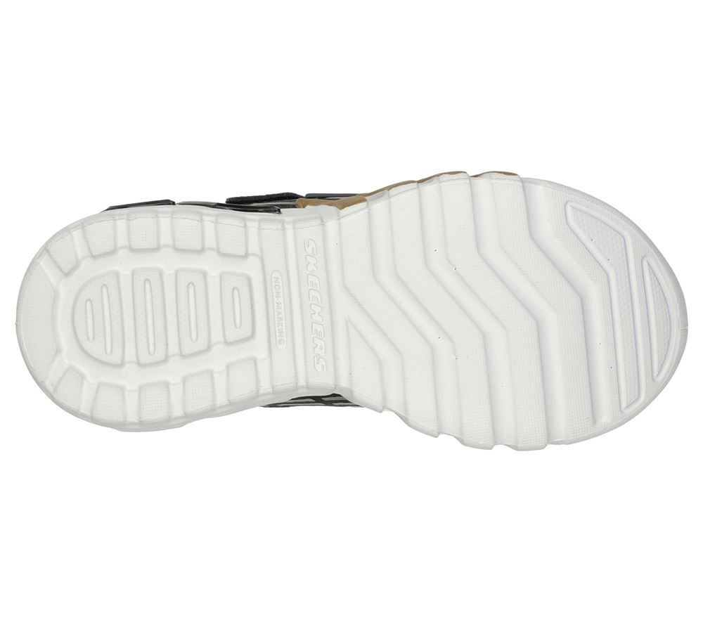 Skechers Flex Glow Elite BKGD S Lights Sneaker Kinder Jungen schwarz S12   400135L 32 | BKGD | 