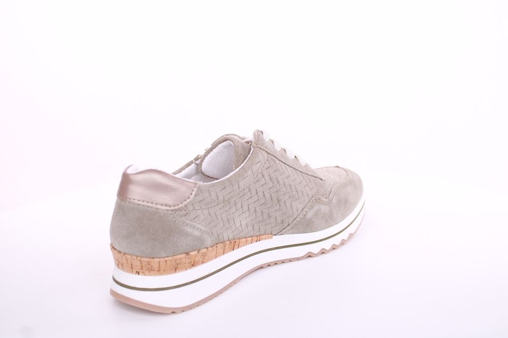 ACO CLAIRE 18 Damen Sneaker Nubukleder Wechselfußbett grün S13  1207/9976 
