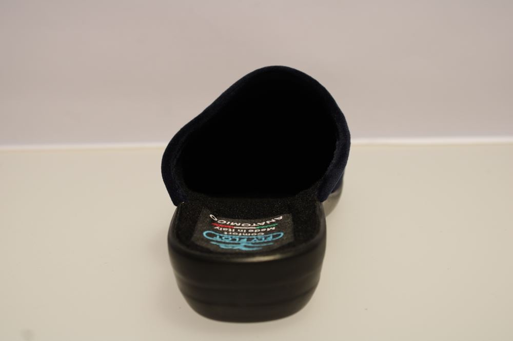 Fly Flot Hausschuh Hauspantolette blau 863867 