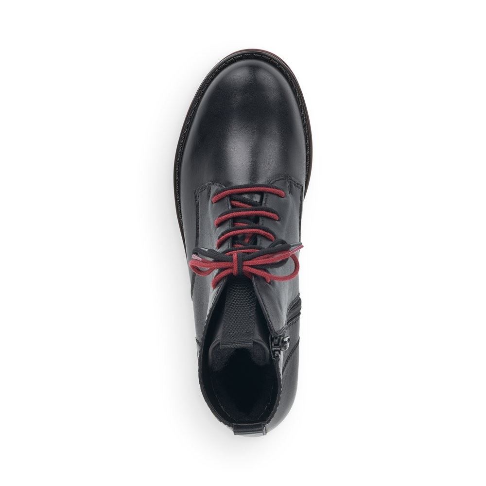 Remonte Stiefelette Weit Lammwolle Reißverschluss R5077 37 | 01 schwarz | 