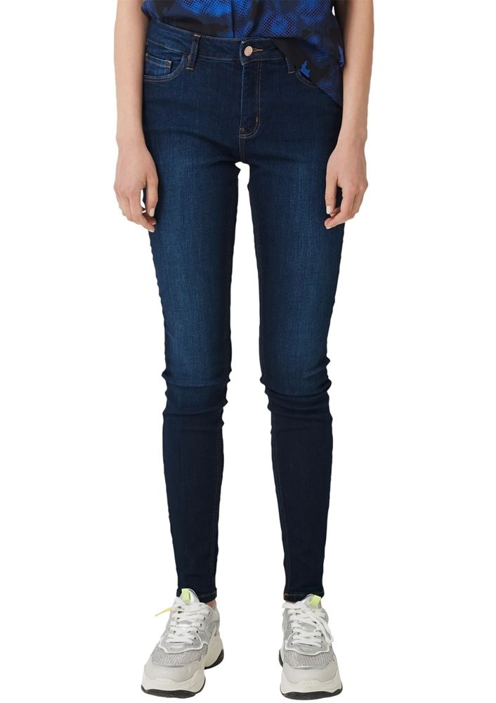 QS designed by Jeans Superskinny Sadie Stretchjeans blau 2004637 34 | 58Z6 blue denim | L32