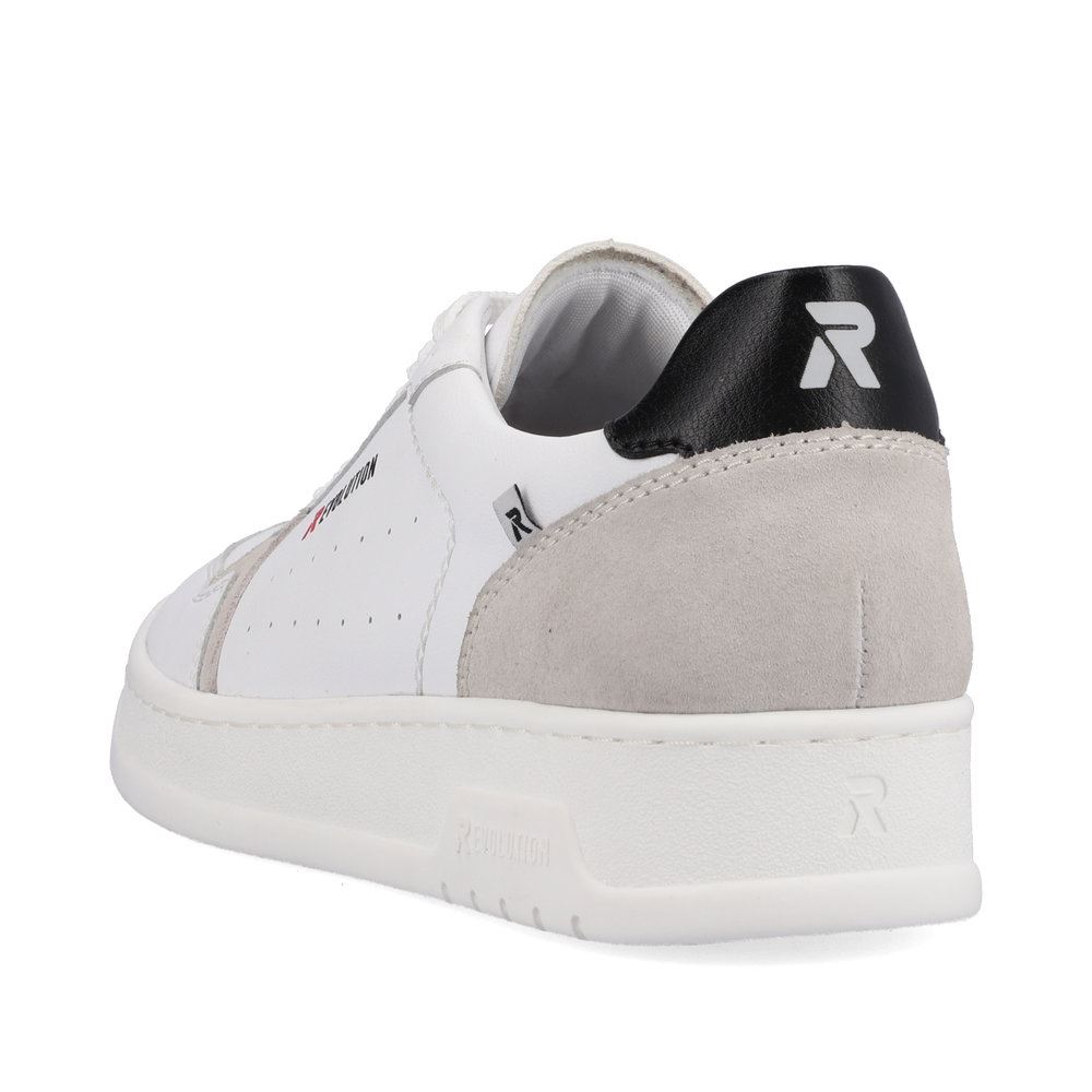Rieker Evolution Herren Sneaker Leder weiß S13 U0401-81 