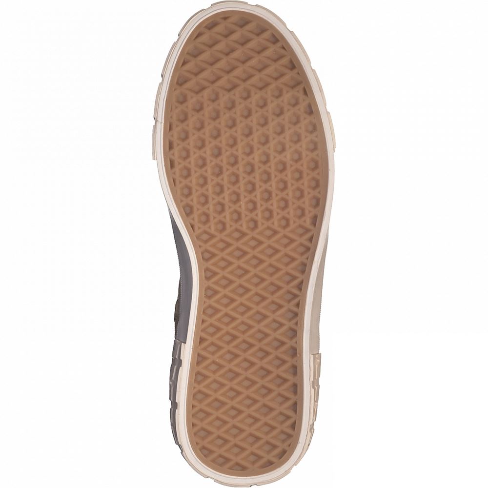 s.Oliver Damen Sneaker Hightop Canvas-Look beige S12  5-5-25206-28 37 | 419 NATURE COMB | 