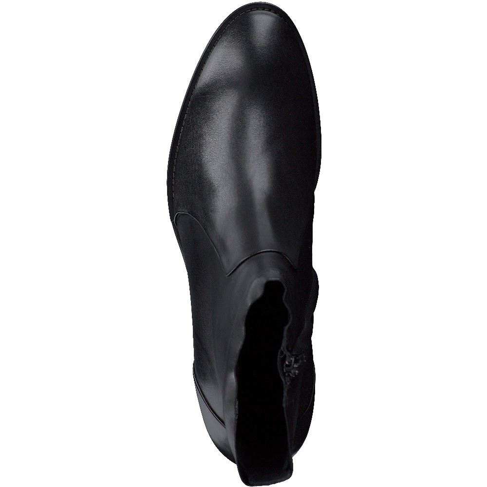 Paul Green Leder Stiefelette 9673 4 | 008 schwarz | 