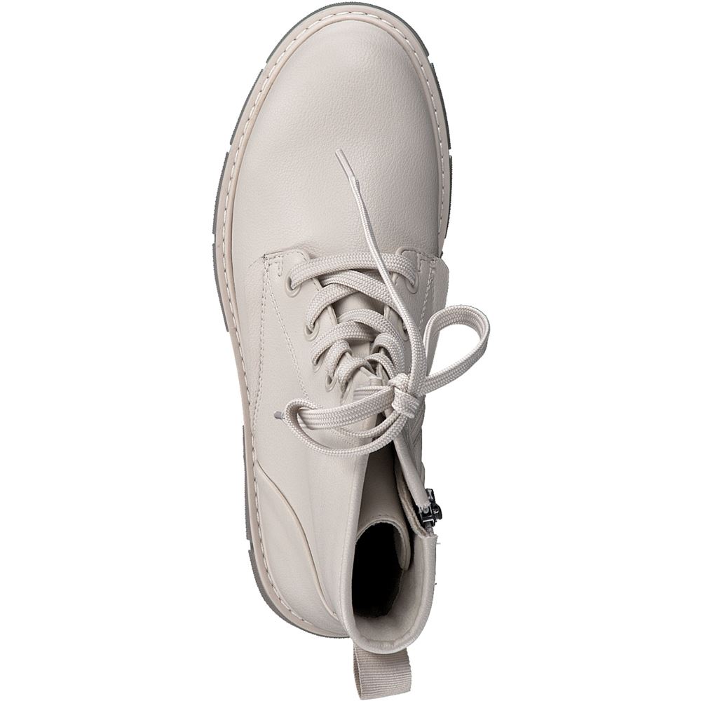 MARCO TOZZI Schnürboots Schnürstiefelette  beige, shwarz S22 2-2-25282-29 36 | 403 CREAM | 